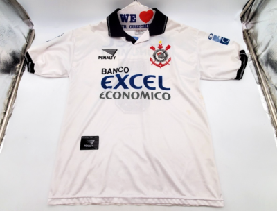 Corinthians 1997-1998 Original Penalty Vintage Soccer Jersey XL/12