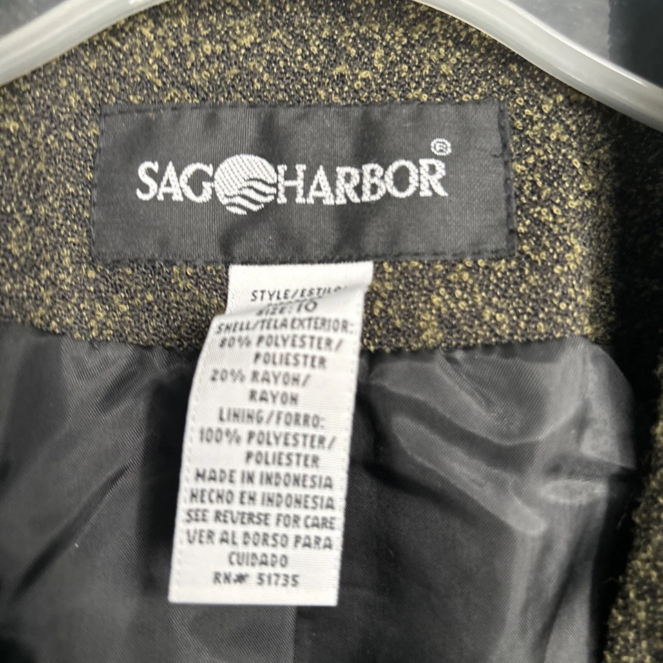 Sag Harbor 长袖西装外套和正装裤 10 码 — 第 2/4 张图片