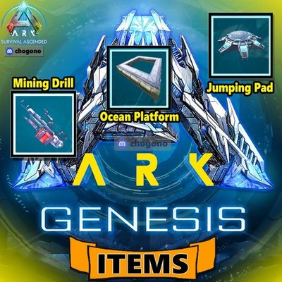 Ark Survival Ascended Official PVE   Genesis 1 NEW ITEMS (Read Description)