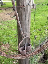 Antique Branding Iron Southwest Ranch Western Cowboy