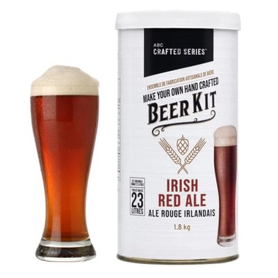 Beer Making Kit Crafted Series Home Brewing Set with Ingredients 6 Gallons Irish