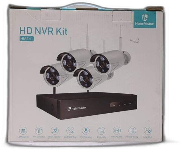 新品未使用 HeimVision HM241 防犯カメラセット 屋外/屋内 HeimVision HM241 Wireless Security Camera System, 8 Channel NVR