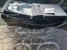 Silver Cross Kensington Pram, #237, Navy, New With Certificate Of Authenticity