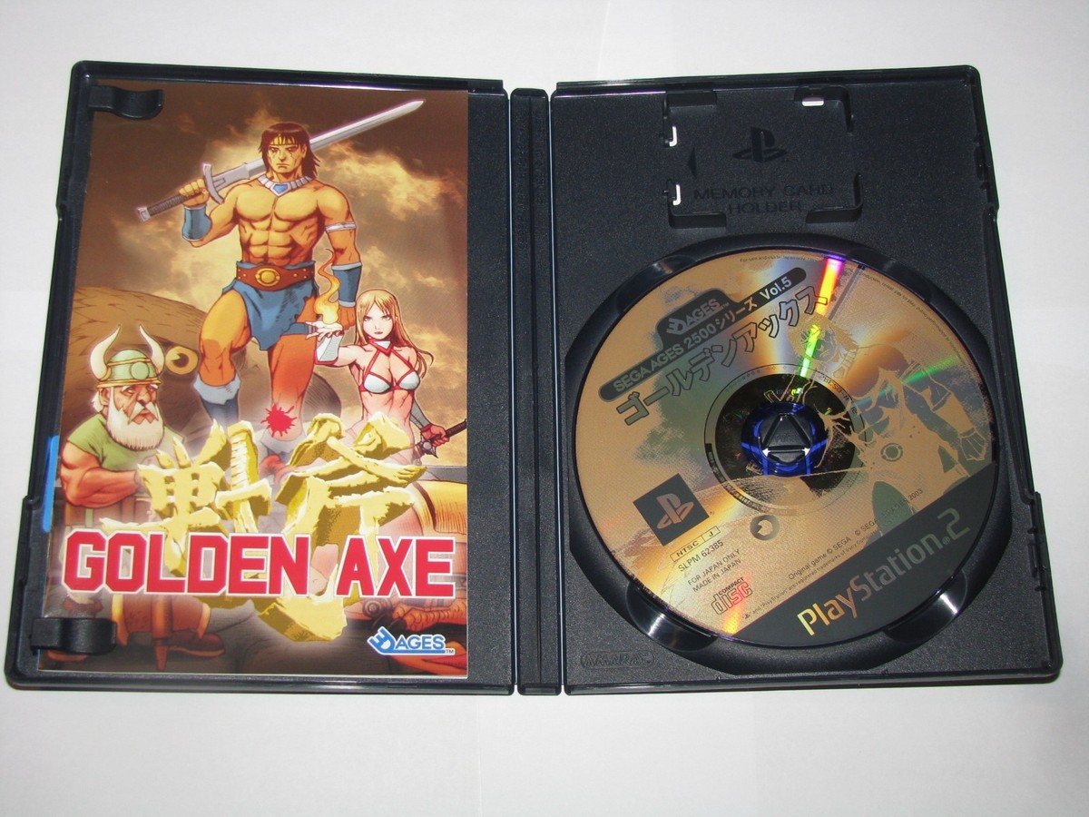 Golden Axe Sega Ages 2500 Series Vol 5 Playstation 2 PS2 Japan