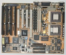 Gigabyte GA-586DX Dual Socket 7 Retro Motherboard + 2x Pentium MMX 233MHz + 64MB