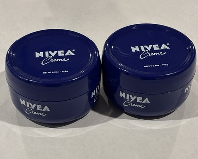 NIVEA Creme Body Face and Hand Moisturizing Cream 6.8oz Lot of 2 NEW