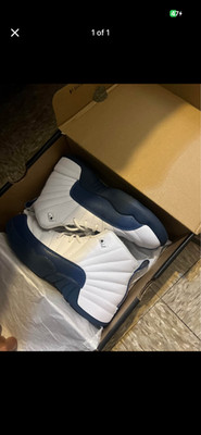 jordan 12 white and blue