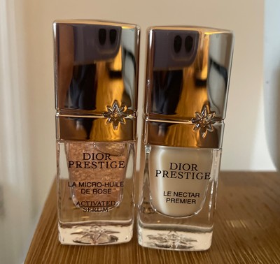 2PC Dior Prestige Le Nectar Premier & La Micro-Huile De Rose Activated Serum 5ml
