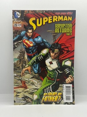 Superman Krypton Returns #25 The New 52 Part 4 DC Comics Comic Book 2014 Edition