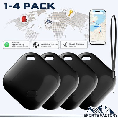 Bluetooth Tracker Tags Item Finder Keys Luggage Smart Tag for Apple Find My iOS