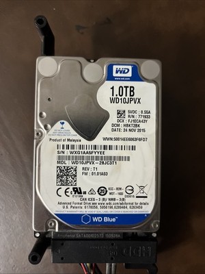 WD WD10JPVX DELL 5758 1TB 2.5'' SATA 5.4K 9.5MM HARD DRIVE K8Y8C 0K8Y8C