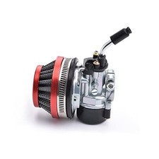 Racing Carburetor 2 Stroke 49cc 66cc 70cc 80cc With Air Filter For 2 Stroke Red