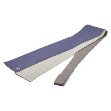 HERMES Quatre Tan Slim Knit Tie tie Women  Used  