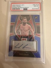 2022 Panini Select UFC #RS-PCR Paul Craig Auto RC Select /49 PSA 8
