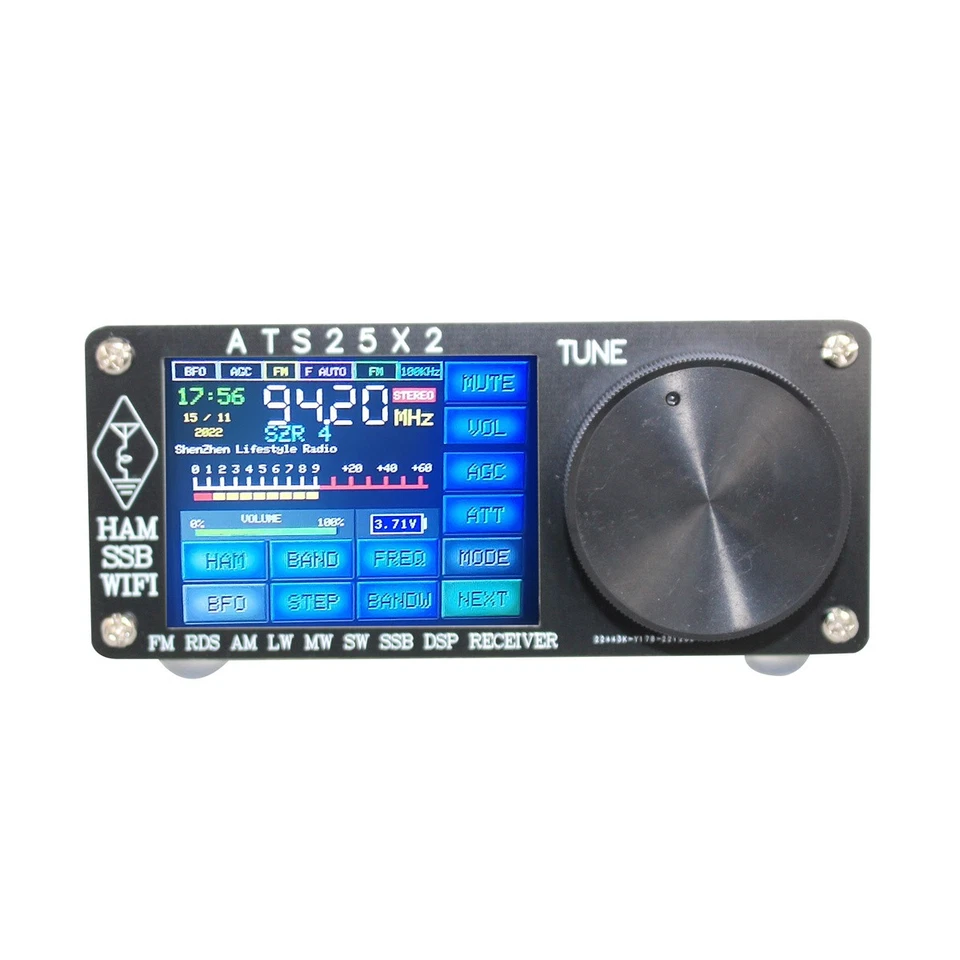 ATS-25X2 FM RDS APP All Band Radio Receiver FM/RDS/AM/LW/MW/SW/SSB 2.4" - Image 2 of 4