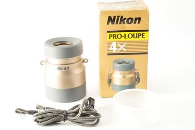 [Near MINT+++ in BOX] Nikon Pro Loupe Lupe 4x Magnifying Lens From JAPAN