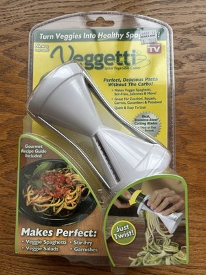 NEW & SEALED Veggetti - Turns Veggies Into Healthy Spaghetti -