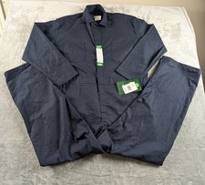 Liberty Coveralls Mens Large Blue Jumpsuit Mechanic Workwear Zip Button READ