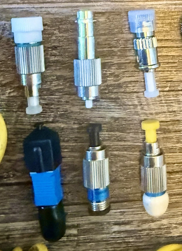FlukeNetworks SingleMode Mulitmode Fiber-Optic Reference Cables Adapters & Cords - Image 2 of 2