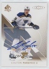 2017-18 SP Authentic Limited Auto Colton Parayko #67 Auto ld6