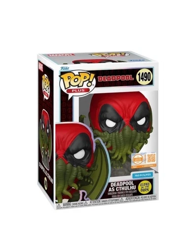 Funko Pop! Deadpool As Cthulhu #1490 GITD LE *Grial* 750 piezas brillan en mano