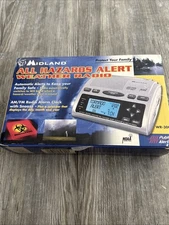 MIDLAND WR-300 AM/FM Alert Weather Radio, Alarm Clock, NOAA Public Hazards Alert