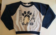 VTG Disney 101 Dalmatians 'I've Been Spotted' Sz 5T Sweater Allison Rare HTF