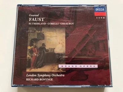 Faust / Sutherland, Corelli, Ghiaurov; Bonynge -  CD TQVG The Cheap Fast Free - Bild 1 von 2