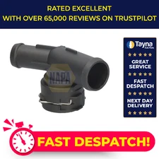 Coolant Flange / Pipe fits VW JETTA Mk3 2.0 05 to 10 Water NAPA 1K0122291B New
