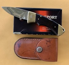 Valor 360 Rare Hand Made By Ichiro Super Sport Drop Point Pocket Knife