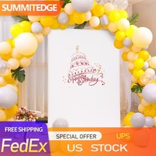 White Backdrop Stand Iron Wedding Backdrop Stand Wedding Backdrop Frame F/ Party