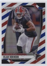 2024 Panini Prizm Red White & Blue Prizm Bijan Robinson #11 1ce5