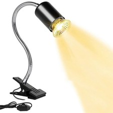 Dimmbare Wärmelampe für Reptilien, UVB-Licht, Drehbarer Sonnenstrahler, Imi8226