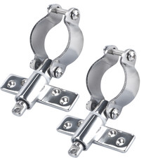 1 SET 316 Stainless Steel Side Mount Oarlock ...