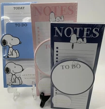 Peanuts - Snoopy Notes - To Do Note Pad/Shopping List Set