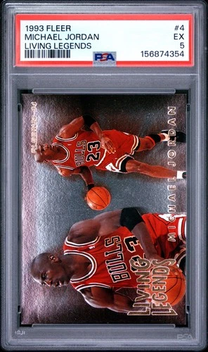 Jordan 1993 Fleer Jordan #4
