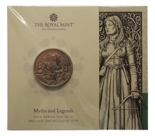 Royal Mint Myths & Legends – Maid Marian 2024 UK £5 BU Coin   C537