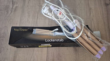 top4ever Lockenstab Dreifach Lockeneisen 3-fa...