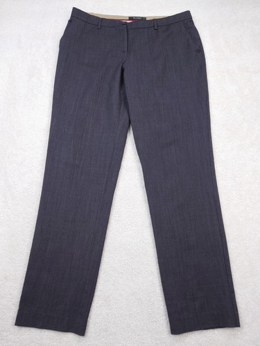 ETRO Italy Size 48 Men's Charcoal Dress Business Pants Wool Stretch 36x33