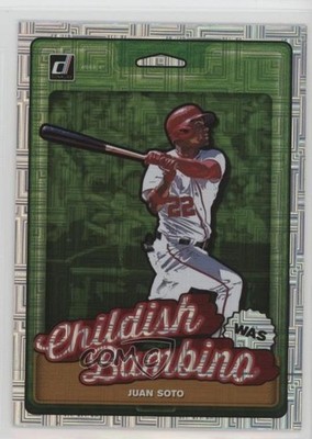 2019 Panini Donruss Nicknames Vector Juan Soto #N5 1m1f
