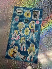 Monster High Lagoona Blue Sticker Sheet Scrapbook Junk Journal