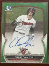 2023 Bowman Chrome Prospect Auto Chase Delauter #BMA-CD /99