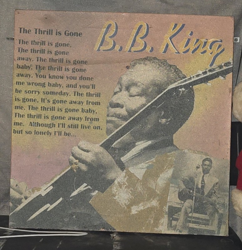 B.B. King The Thrill Is Gone Blues Music Cassette Tape Format