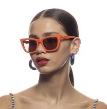 Camilla Sunglasses If You Dare Sunglasses Tangerine RRP 280 BNWT Funky Cat Eye
