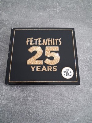 FETENHITS-25 YEARS - Das Beste 5 CDs Zustand sehr gut gebraucht o. Kratzspuren