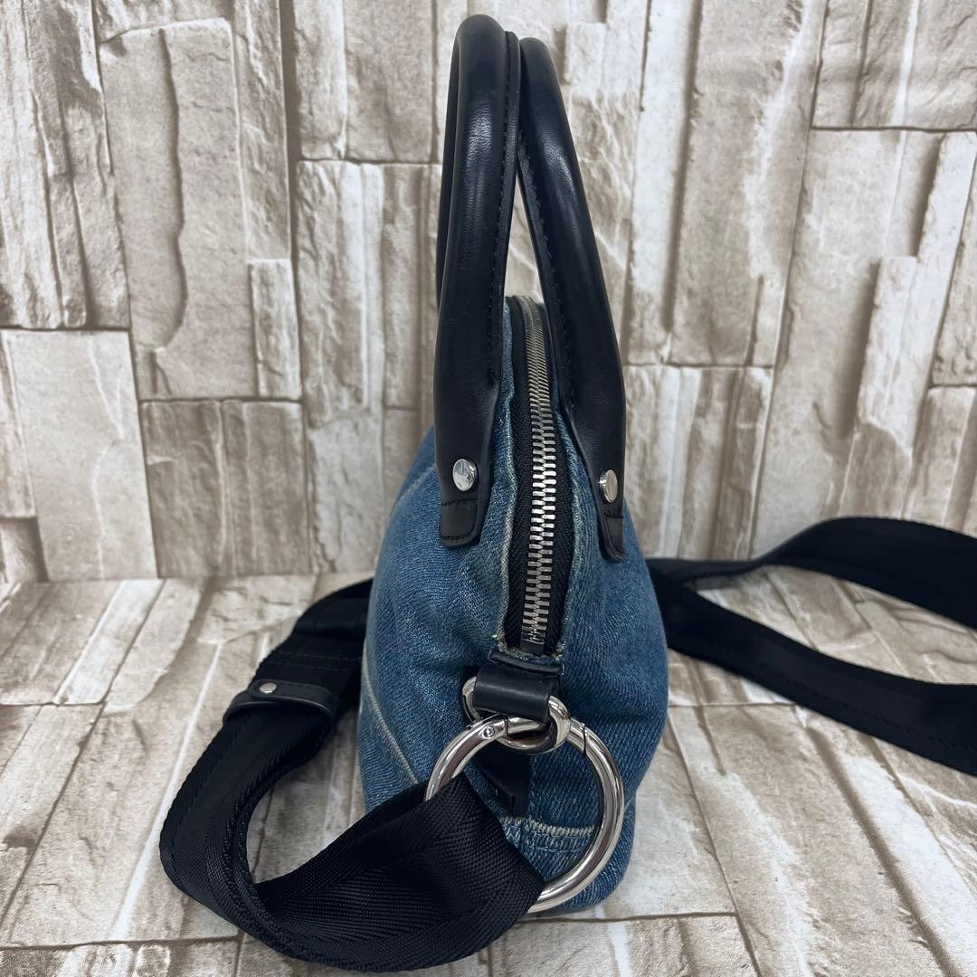 DIESEL DENISE Patchwork Denim Mini Crossbody Bag … - image 7