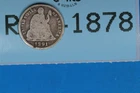 1891-S 10C SEATED LIBERTY SILVER DIME Early US Type RAW-1878