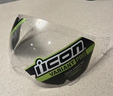 Icon Variant Pro Model IC-03 Clear, Distortion & Fog Free Visor Replacement