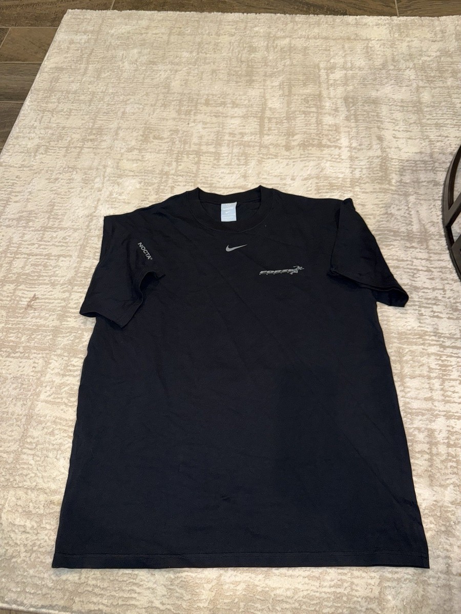 Nike NOCTA Drake Black Running T Shirt Forza Nocta Size