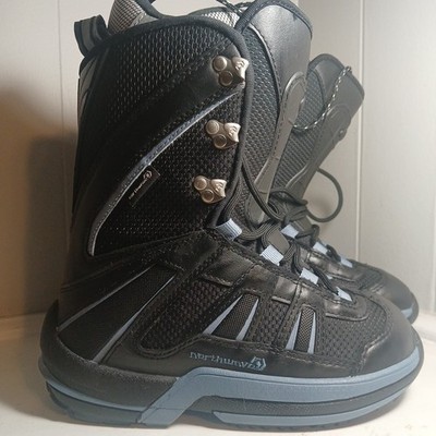 Northwave Freedom  Snowboard Boots SL Super Lace Black & Blue Size 4